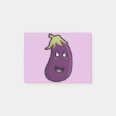 Kawaii eggplant post-it® notes (Voorkant)
