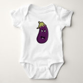 Kawaii eggplant romper (Voorkant)