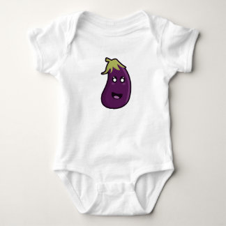 Kawaii eggplant romper