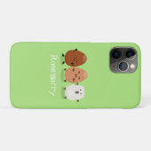 Kawaii eggs funny cartoon Case-Mate iPhone case (Achterkant (horizontaal))