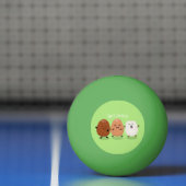 Kawaii eggs funny cartoon pingpongballen (Net)