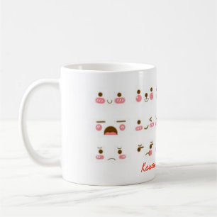Kawaii emoji koffiemok