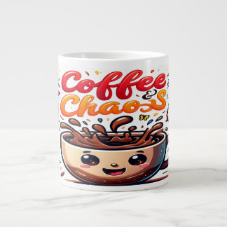 Kawaii en grappige koffiekop | Ideaal geschenk voo Extra Grote Beker