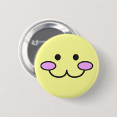 Kawaii Face Button 001 (Voorkant /achterkant)