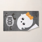 Kawaii Fantôme Boo Halloween (Serviette à main)