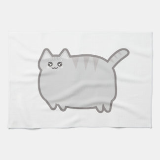 Kawaii Fat Cat Theedoek