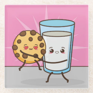 Kawaii Food Glass Onderzetter Glazen Onderzetter