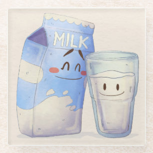 Kawaii Food Glass Onderzetter Glazen Onderzetter