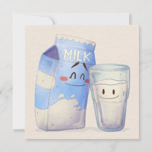 Kawaii Food Holiday Kaart