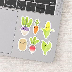 Kawaii Food Sticker