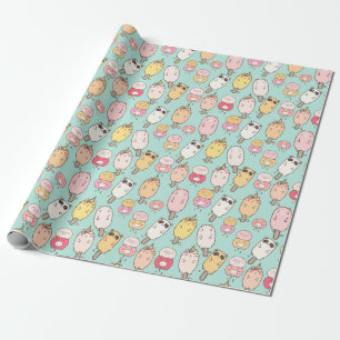 Kawaii Food Wrapping Paper Cadeaupapier