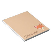 "Kawaii Fox" Notitieblok (Schuin)