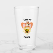 Kawaii Foxy Cosplay Love Heart Glas (Voorkant)