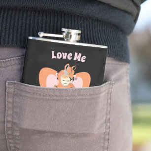 Kawaii Foxy Cosplay Love Heart Heupfles