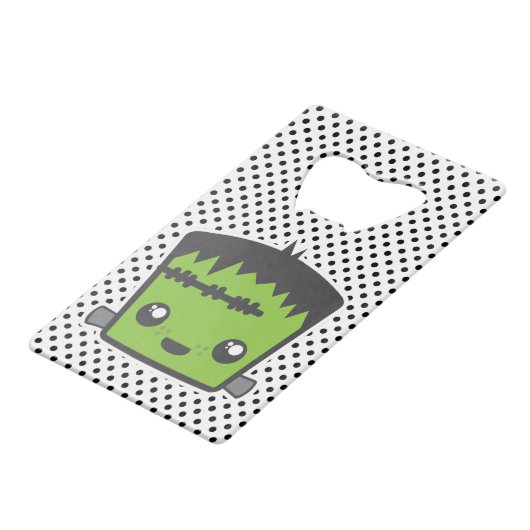 Kawaii Frankenstein Bottle Opener Kredietkaart Flessenopener (Achterkant Gekanteld)