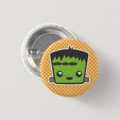Kawaii Frankenstein Button (Voorkant /achterkant)
