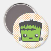 Kawaii Frankenstein Magnet (Recto/Verso)