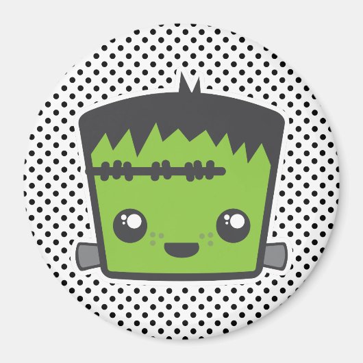 Kawaii Frankenstein Magnet (Devant)