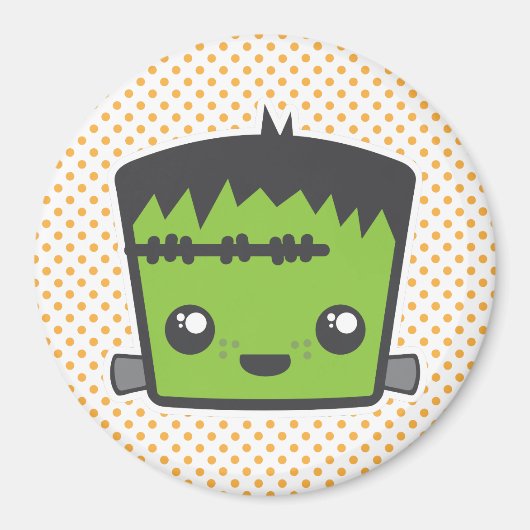 Kawaii Frankenstein Magnet Magneet (Voorkant)