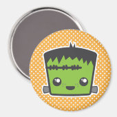 Kawaii Frankenstein Magnet Magneet (Voorkant / Achterkant)