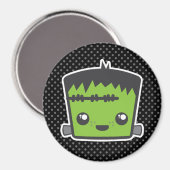Kawaii Frankenstein Magnet Magneet (Voorkant / Achterkant)