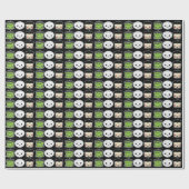 Kawaii Frankenstein Mummy Dracula Gift Wrap Cadeaupapier (Vlak)