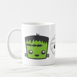 Kawaii Frankenstein Mummy Dracula Mok