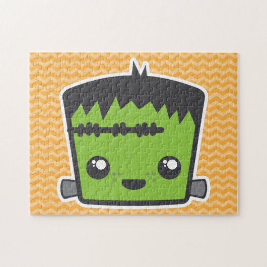 Kawaii Frankenstein Puzzle Legpuzzel (Horizontaal)