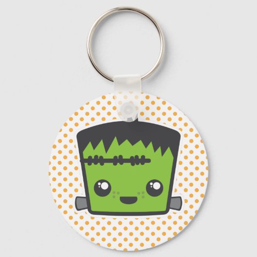 Kawaii Frankenstein Sleutelhanger (Voorkant)