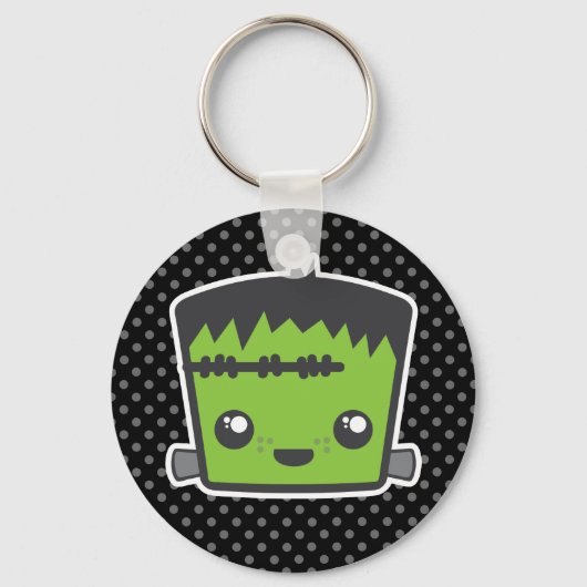 Kawaii Frankenstein Sleutelhanger (Voorkant)