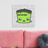 Kawaii Frankenstein Toile enveloppée (Insitu(Salon))