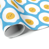 Kawaii Fried Eggs Cadeaupapier (Rol Hoek)