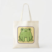 Kawaii Frog, Toad Tote Bag (Voorkant)