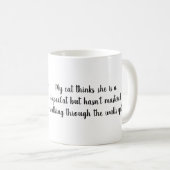 Kawaii Fun Cue Super Cat Mug (Devant droit)