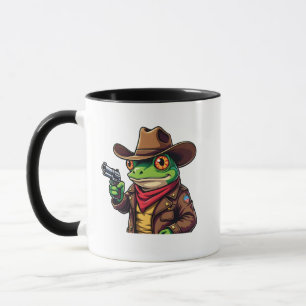 Kawaii Funny Cowboy Western Frog Lovers Mok