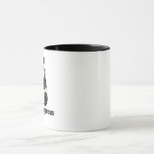 Kawaii Funny Panda Mug Mok (Midden)
