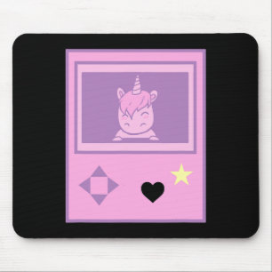Kawaii Gamer Eenhoorn Pastel Anime Meisje Manga St Muismat