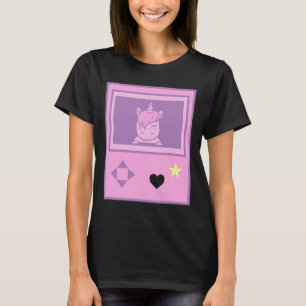 Kawaii Gamer Eenhoorn Pastel Anime Meisje Manga St T-shirt
