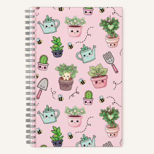Kawaii Gardening House Planten Spiral Notitieboek