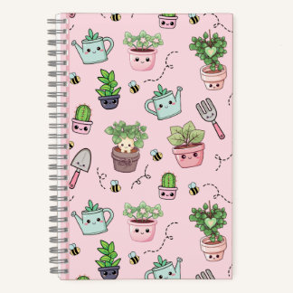 Kawaii Gardening House Planten Spiral Notitieboek