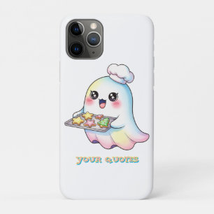 Kawaii Geest Chef Met Kerstkoekjes iPhone 11 Pro Hoesje