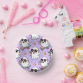 Kawaii Ghost Bubble Tea Pattern – Schattigee paste Papieren Kommen (Feest)