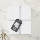 Kawaii Ghost Halloween Cadeaulabel (Met Touw)