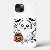 Kawaii Ghost Halloween Design 👻✨🎃 Case-Mate iPhone Case (Achterkant)