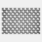 Kawaii Ghost Halloween Inpakpapier Vel (Voorkant 3)