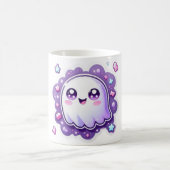 Kawaii Ghost Mok Schattige Pastel Halloween Koffie (Center)