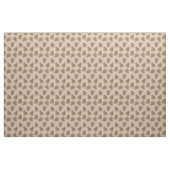 Kawaii Gingerbread Man Pattern Stof (Fat Quarter)