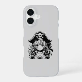 Kawaii Girl iPhone 16 Cover – Sweet and Stylish Hoesje