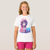 Kawaii Girl T-shirt (Voorkant volledig)