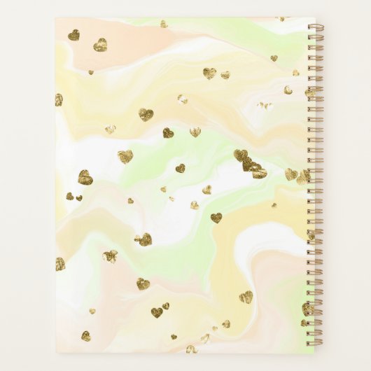 Kawaii glimlachend Cartoon-stijl Shiba Inu Planner (Achterkant)